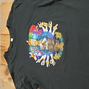 Alternative Black Country Squire Tyler Childers Graphic T-Shirt Size XL